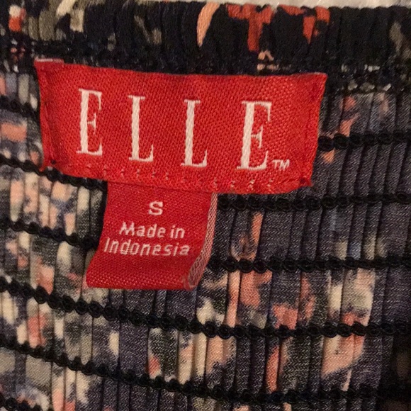 Navy blue Floral dress💙🖤 - Picture 3 of 3